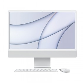 Desktop - Apple iMac 24 2021 (Apple M1 / 8GB / SSD256GB / 24" Retina / SILVER)